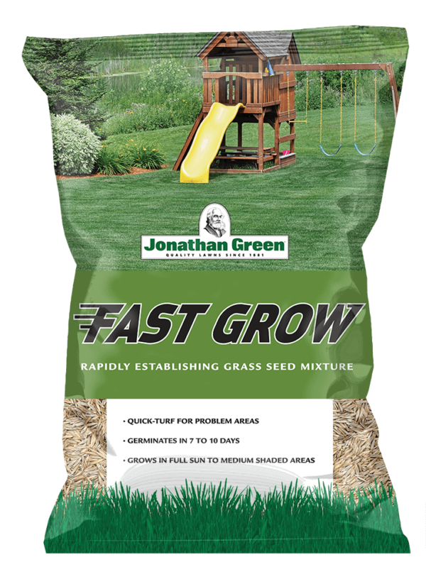 front of fast grow bag