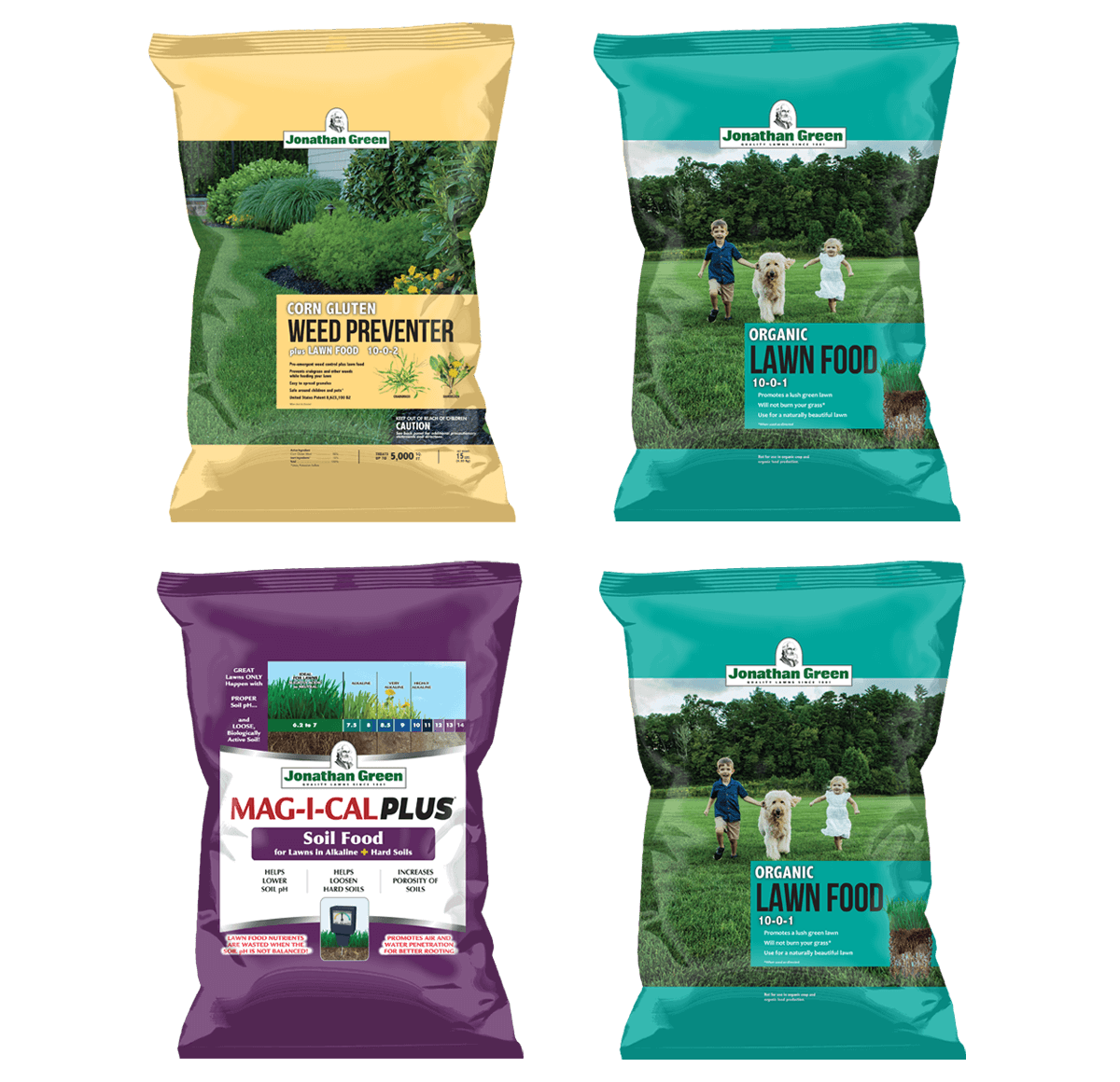 Jonathan Green Mag-I-Cal Plus Annual Program Lawn Fertilizer For All Grasses 5000 sq ft