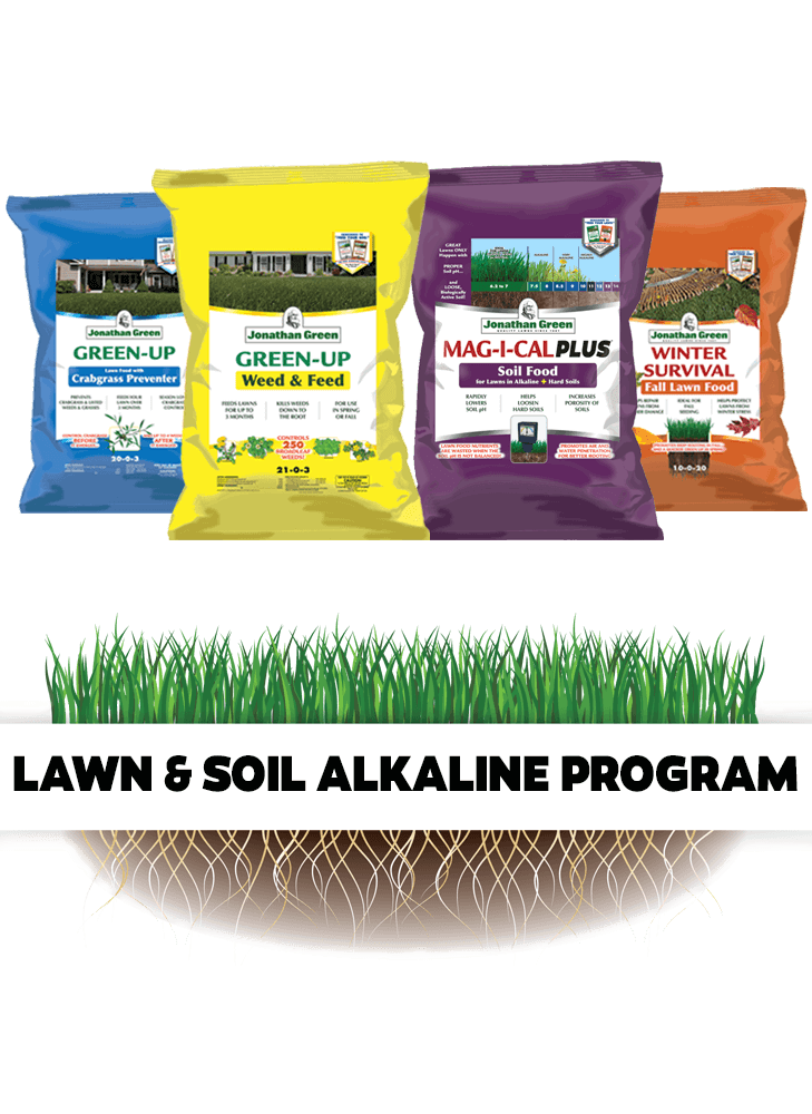 New American Lawn® Alkaline Soil Program Jonathan Green