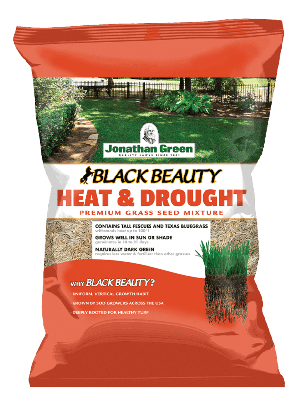 Bag of Black Beauty® Heat and Drought Resistant Grass Seed