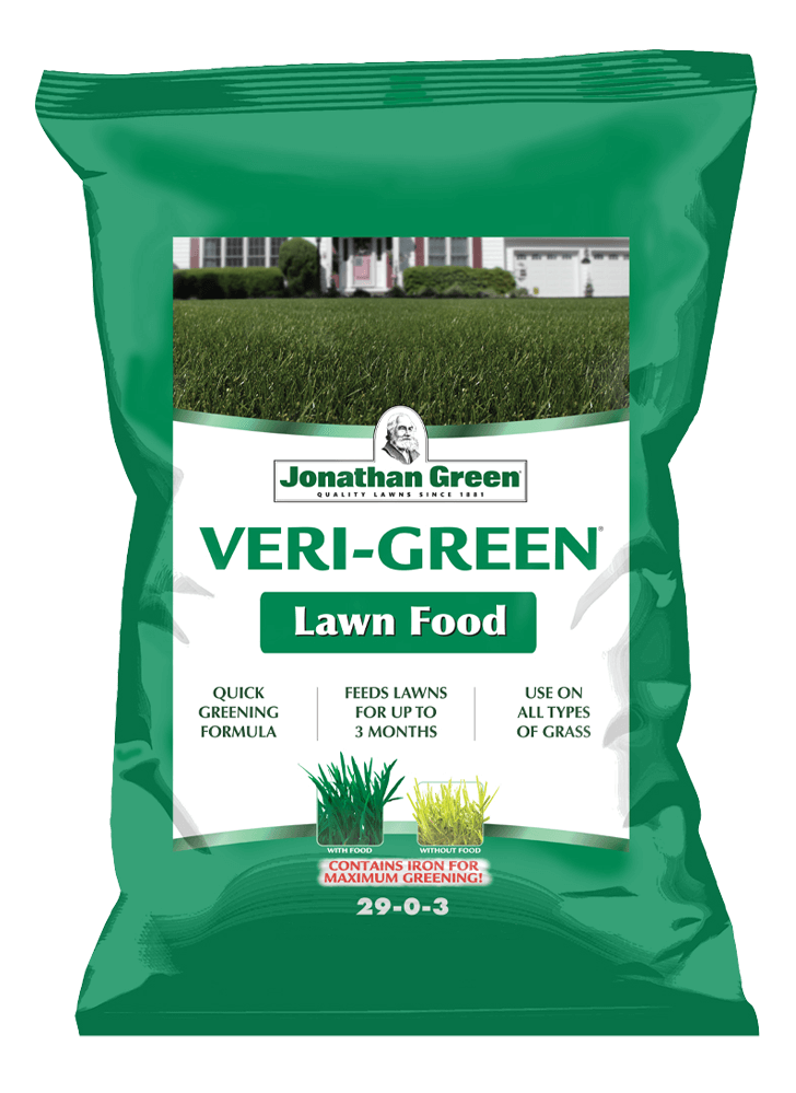 Lawn_fertilizer_bag_front_of_Veri_Green_Bag
